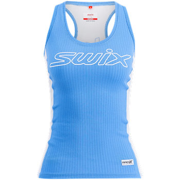 Swix Racex Light Singlet W Cloud Blue / Bright White