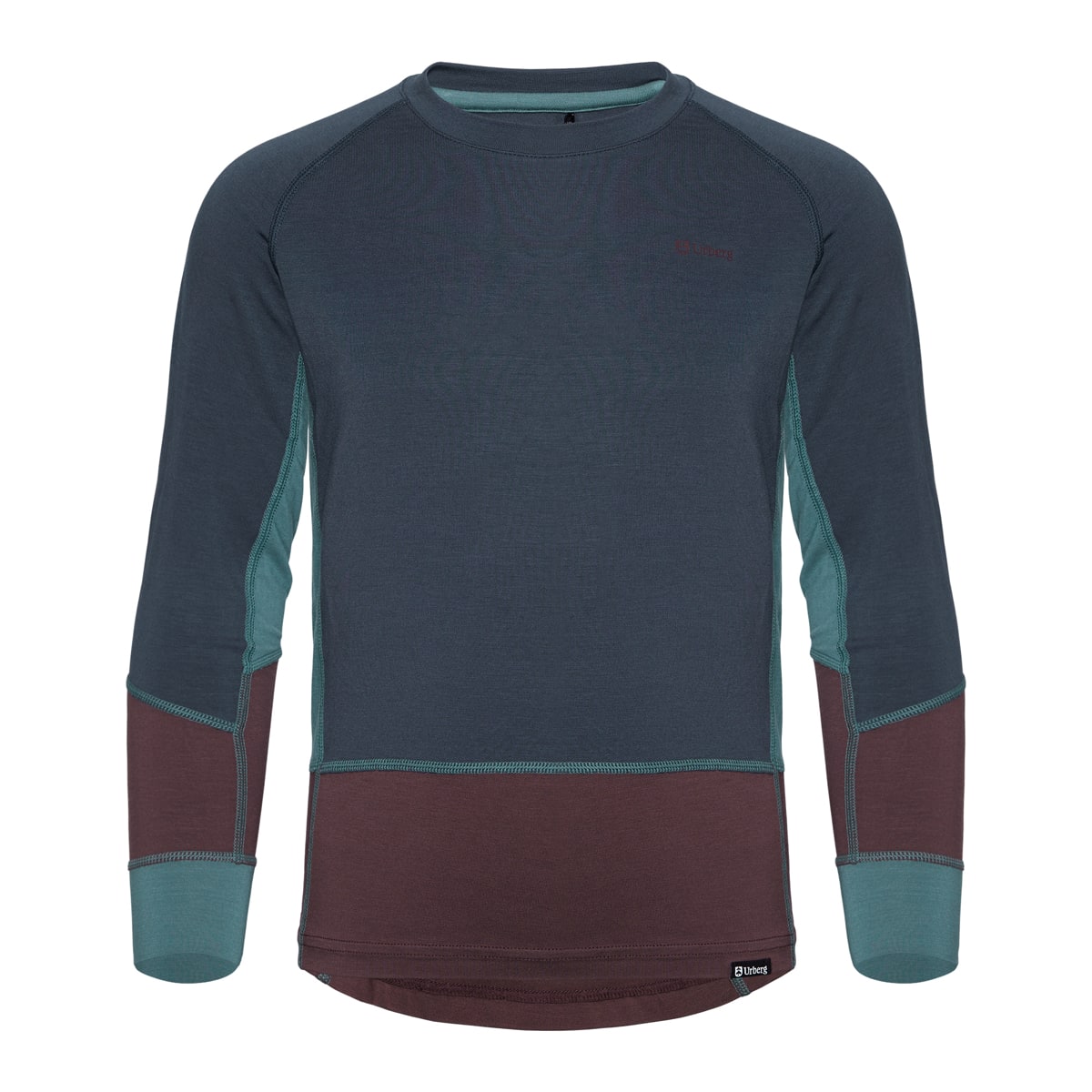 Urberg Juniors' Tree Base Layer Set Blue Nights