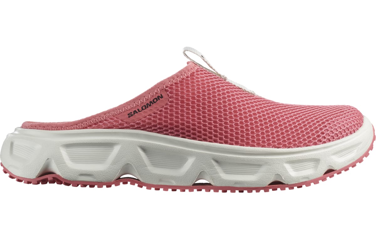 Salomon Women's Reelax Slide 6.0 Tea Rose/White/Vanilla Ice