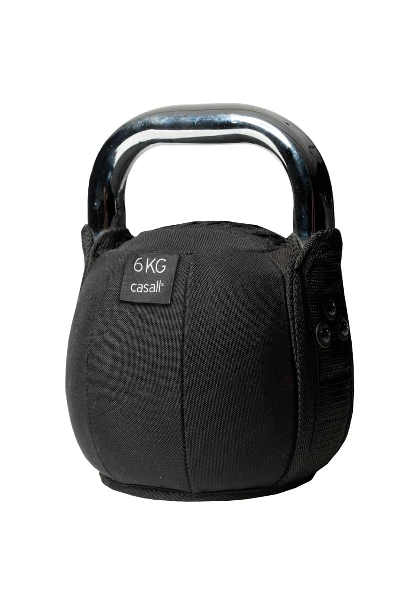 Casall Kettlebell Soft 6 Kg Black