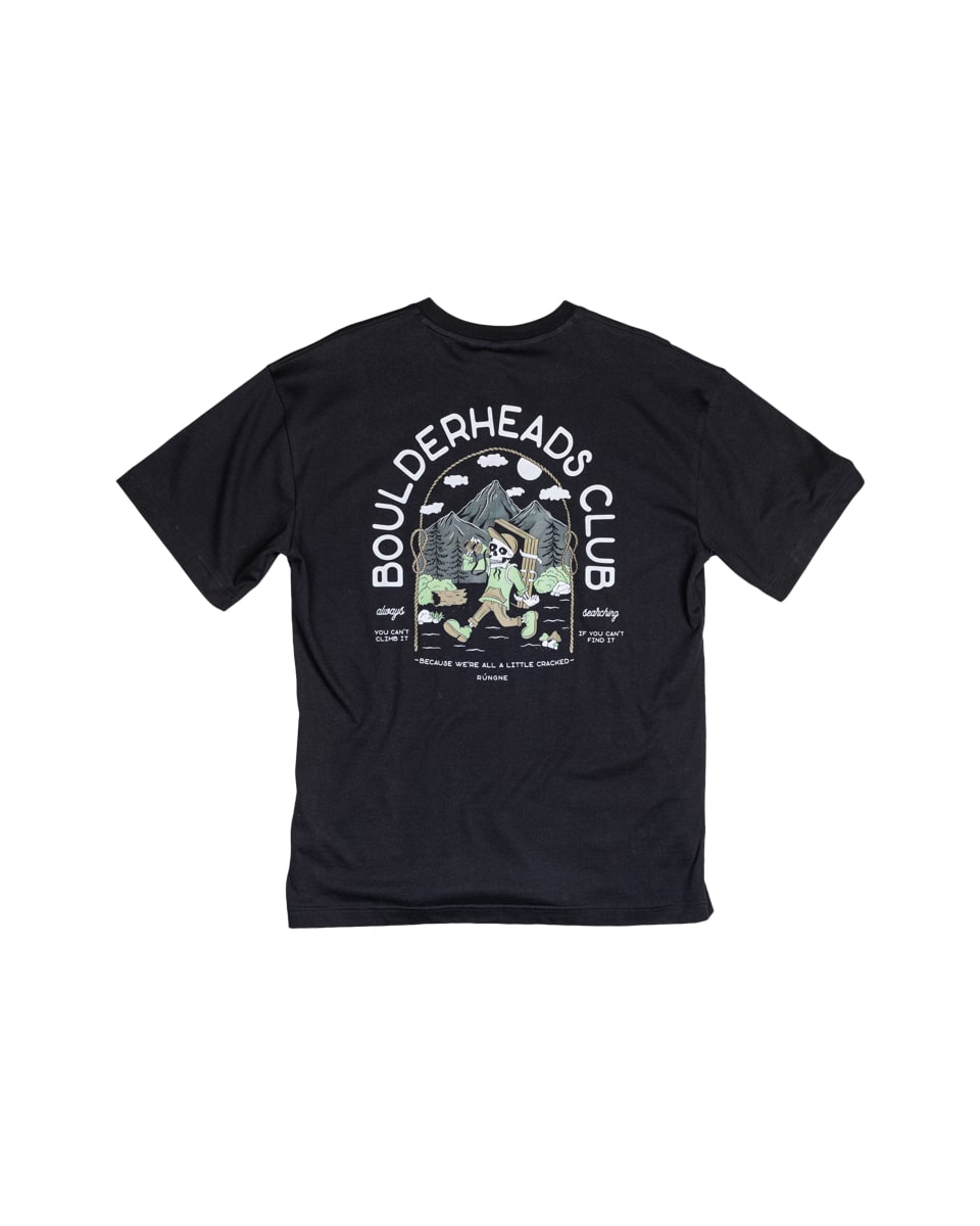 Rúngne Boulderheads Tee Oversized Fit Black