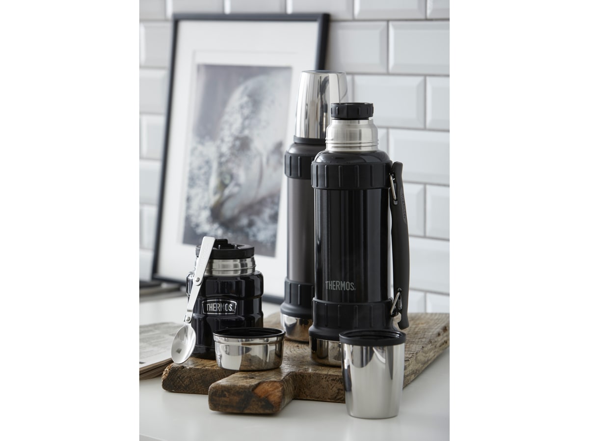 Thermos Work Berverage Flask Black 1,2L