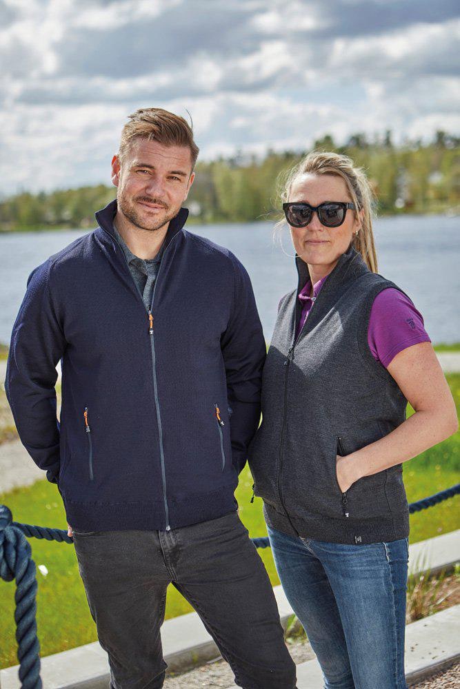 Ivanhoe Men's York Full Zip Windbreaker Navy
