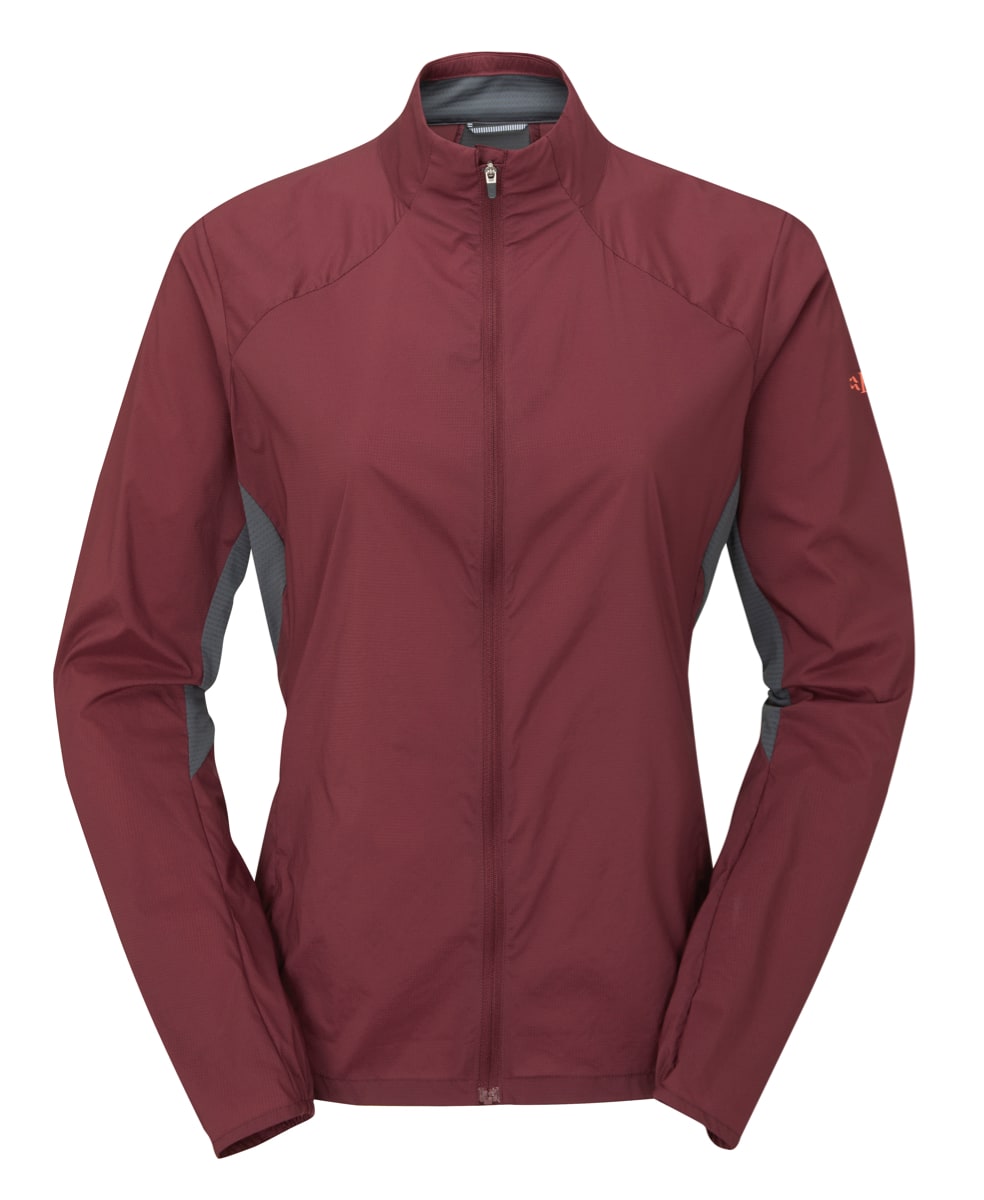 Rab Windveil Jacket Wmns Deep Heather/Graphene