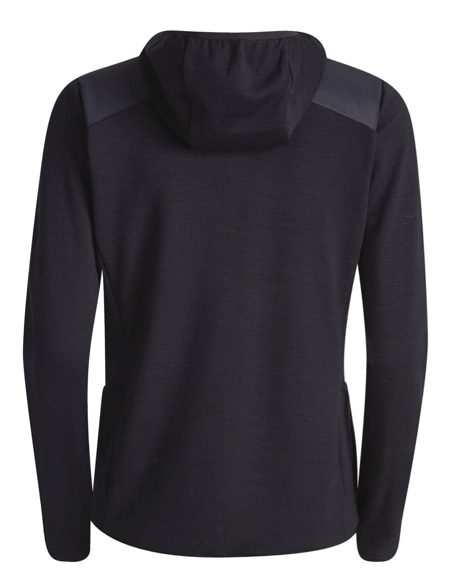 Lundhags Women's Padje Merino Block Hoodie Black