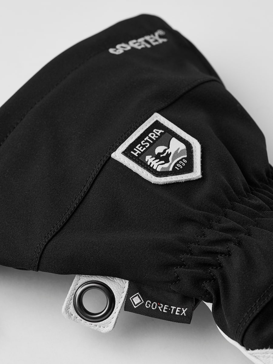 Hestra Army Leather Heli Ski Gore-Tex + G Black