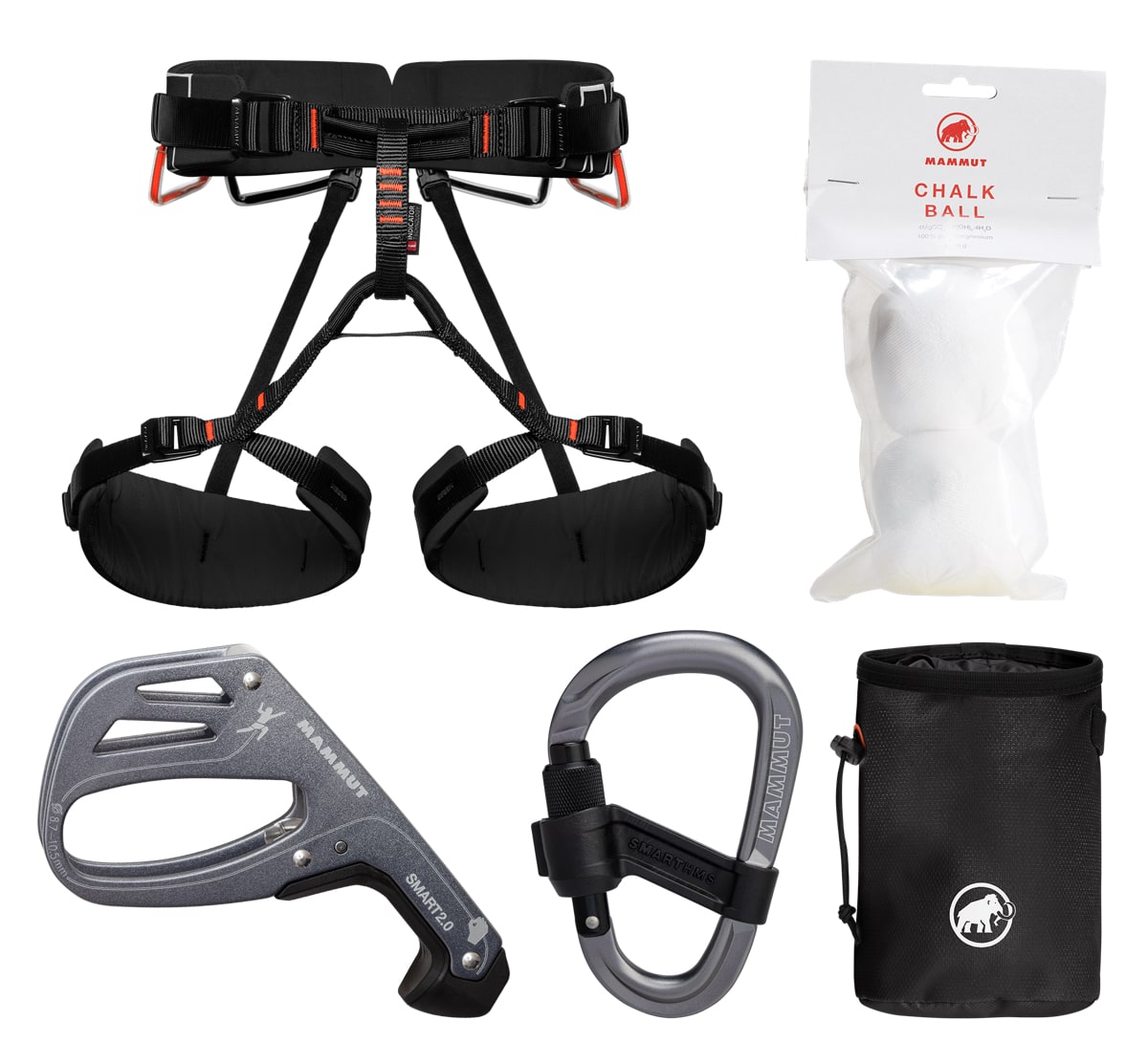 Mammut 4 Slide & Smart Climbing Package Neutral