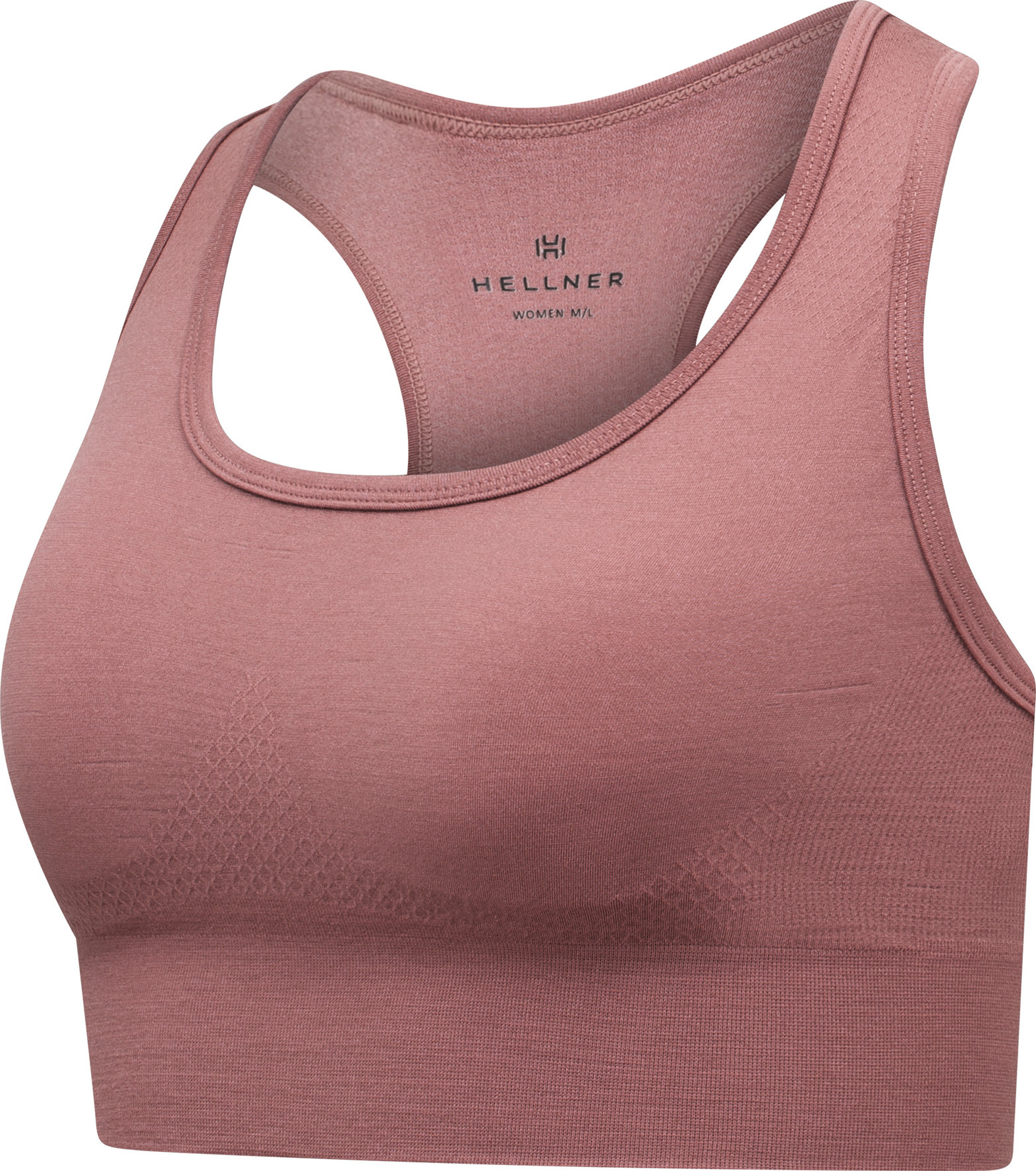 Hellner Wool Tech Seamless Bra Burlwood