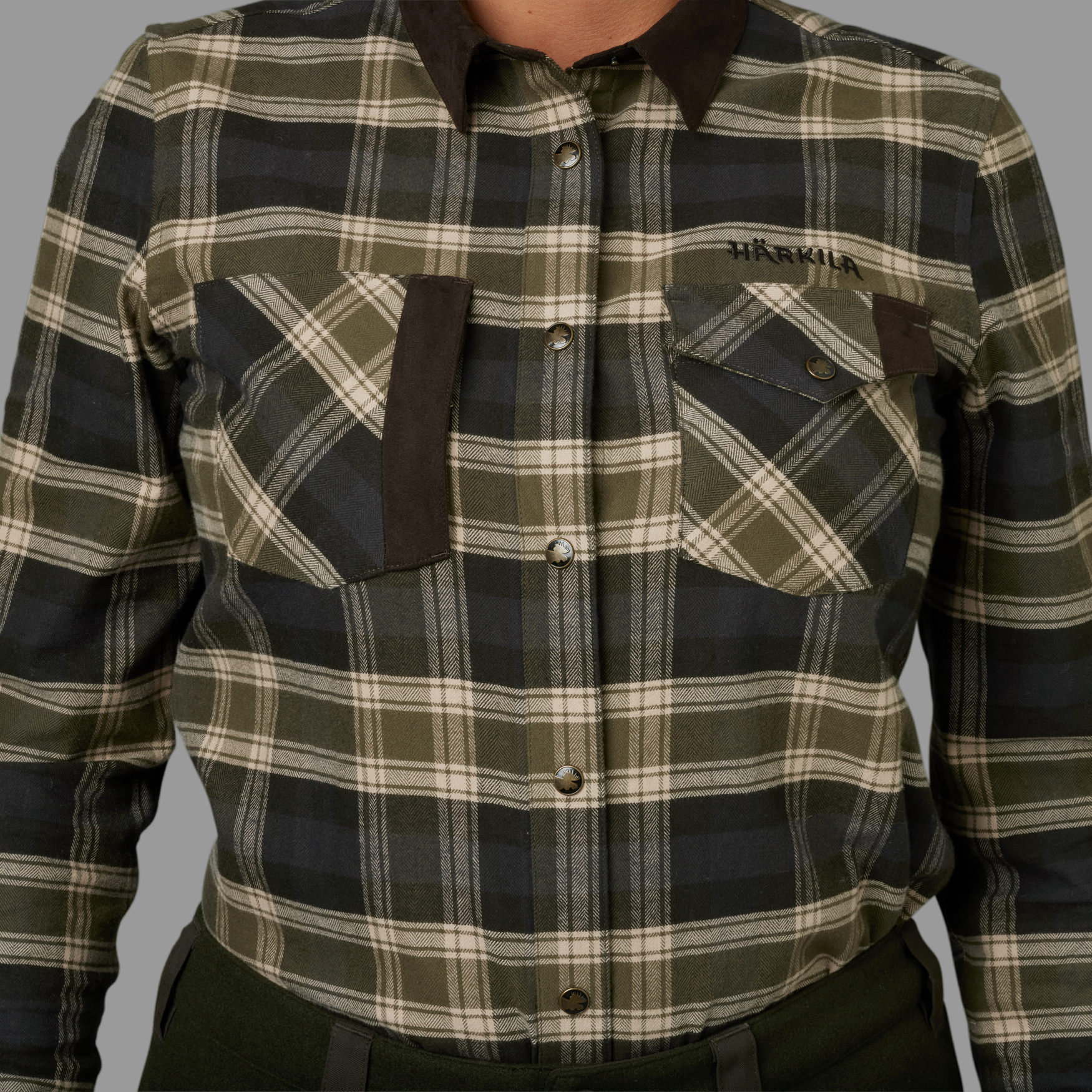 Härkila Women's Aivak Longsleeve Shirt Olive