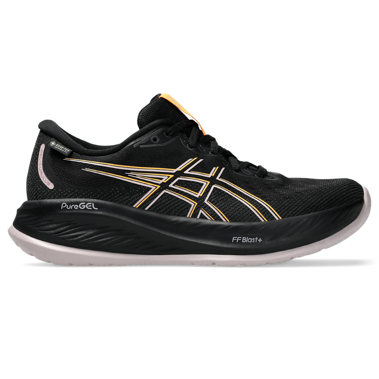 Asics Womens Gel-Cumulus 26 Gore-tex Black/Stadium Orange