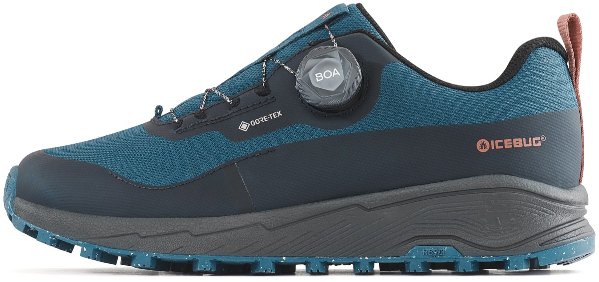 Icebug Men's Haze RB9X Gore-Tex Petroleum/Chestnut