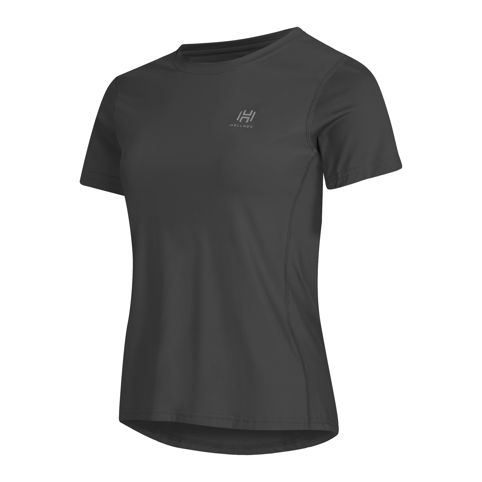 Hellner Sallu Running Top Ss Wmn Asphalt
