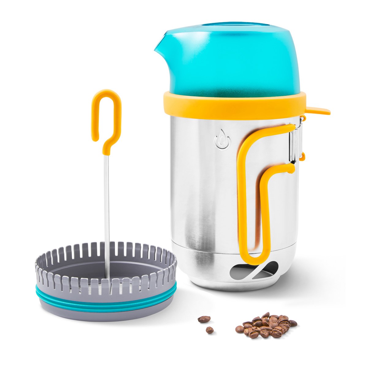 BioLite Campstove Kettlepot & Coffee Kit Steel