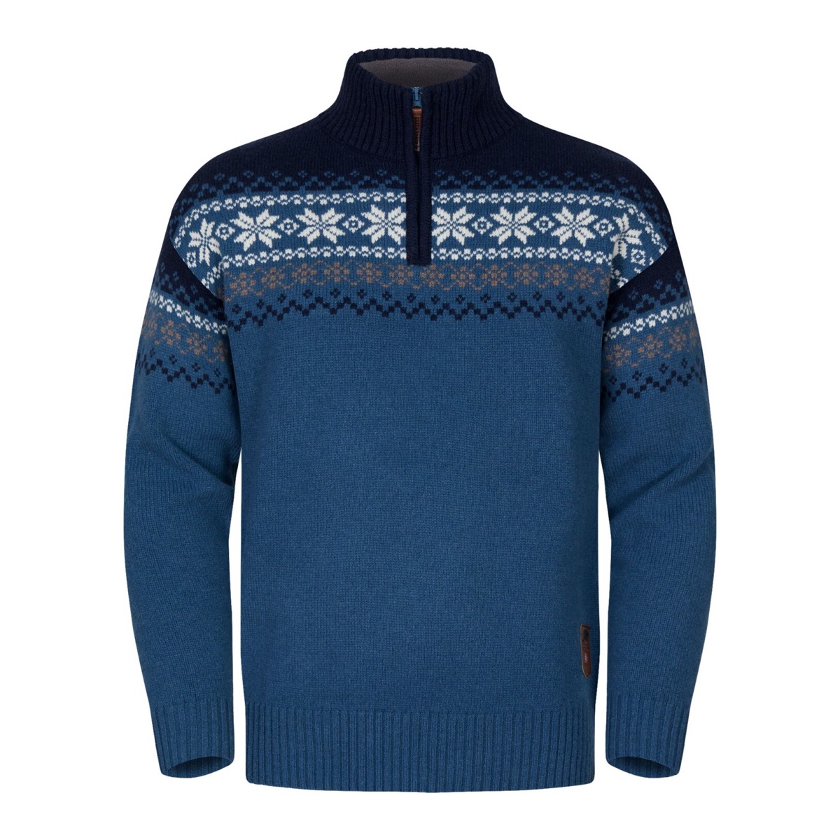 Gridarmor Snøkrystall Hz Ullgenser Men Blue/White/Navy