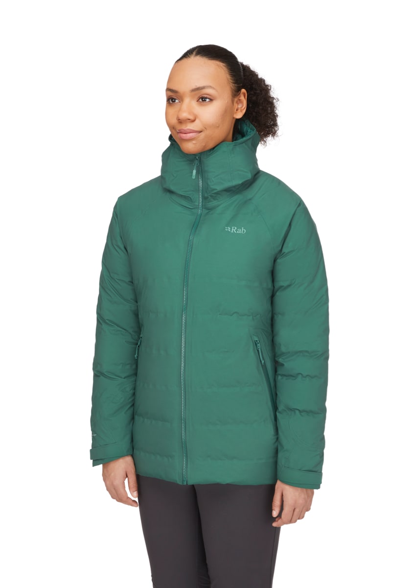 Rab Valiance Jacket Wmns Green Slate