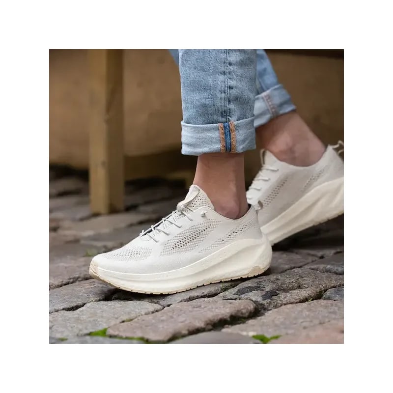Icebug Unisex Aura ReWool Biosole White Sand