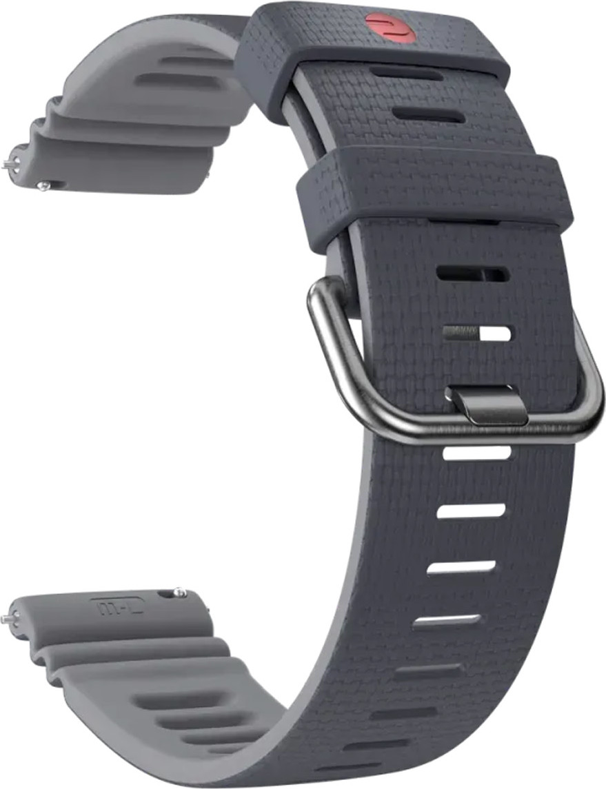 Polar Premium Silicone Wristband Stone Gray
