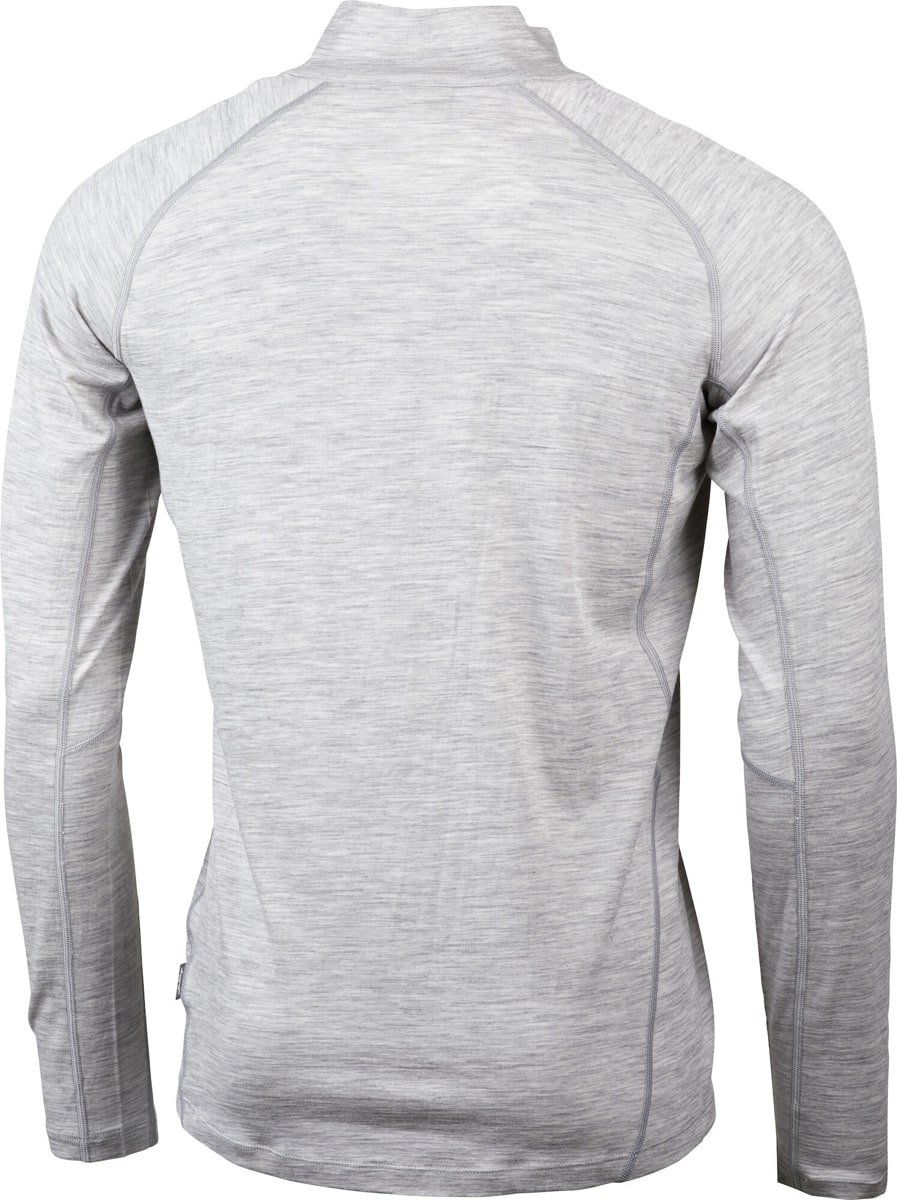 Lundhags Men's Gimmer Merino Light 1/2 Zip Light Grey