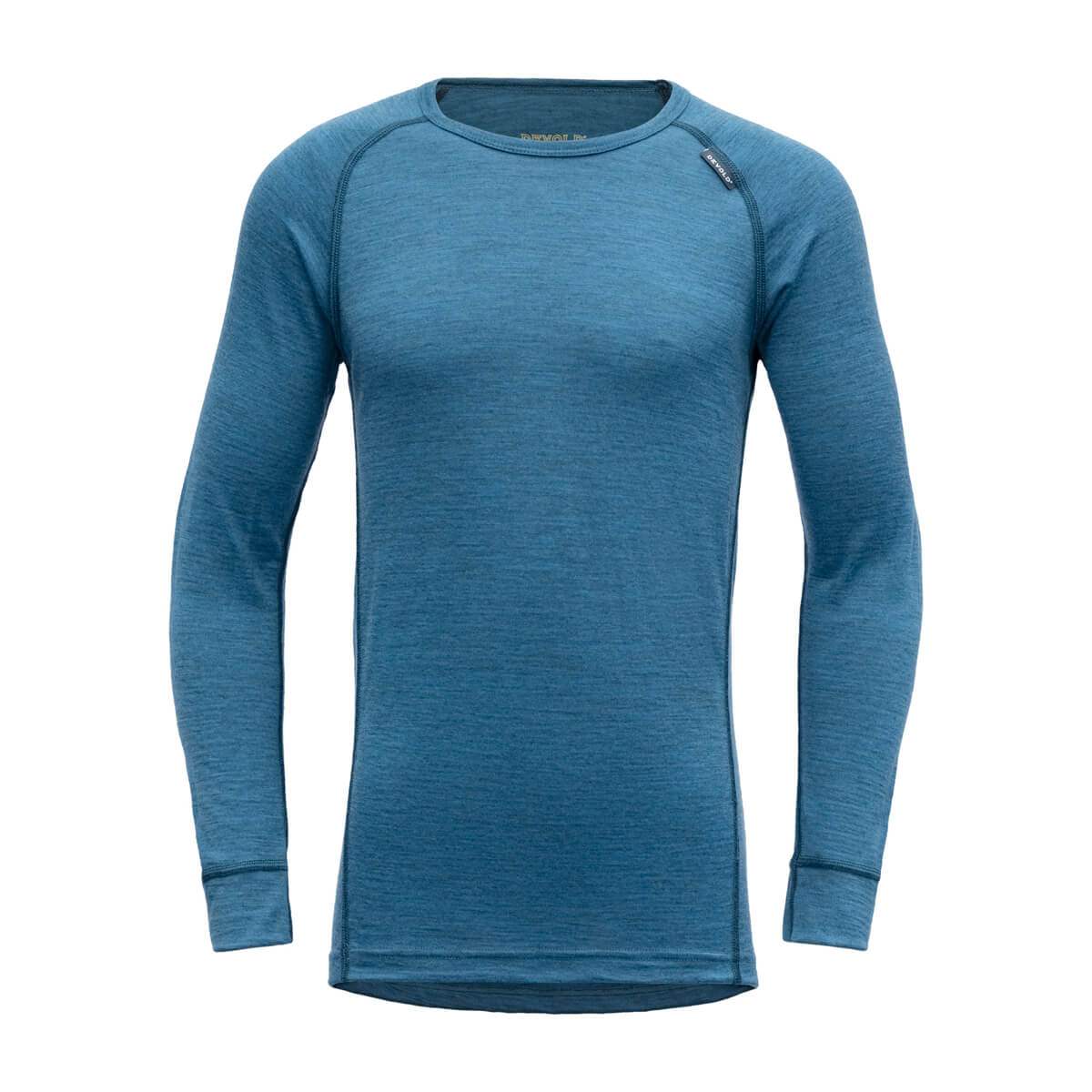 Devold Breeze Junior Shirt Blue Melange