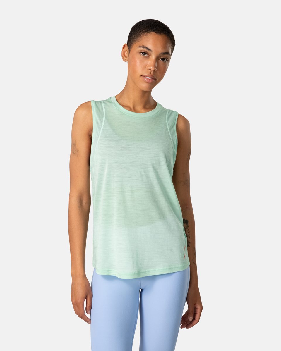 Kari Traa Embla Wool Top Light Green