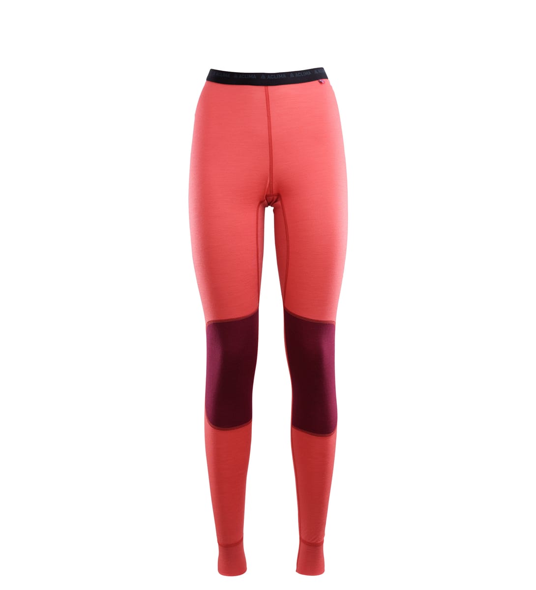 Aclima LightWool Reinforced Longs Woman Baked Apple/Zinfandel