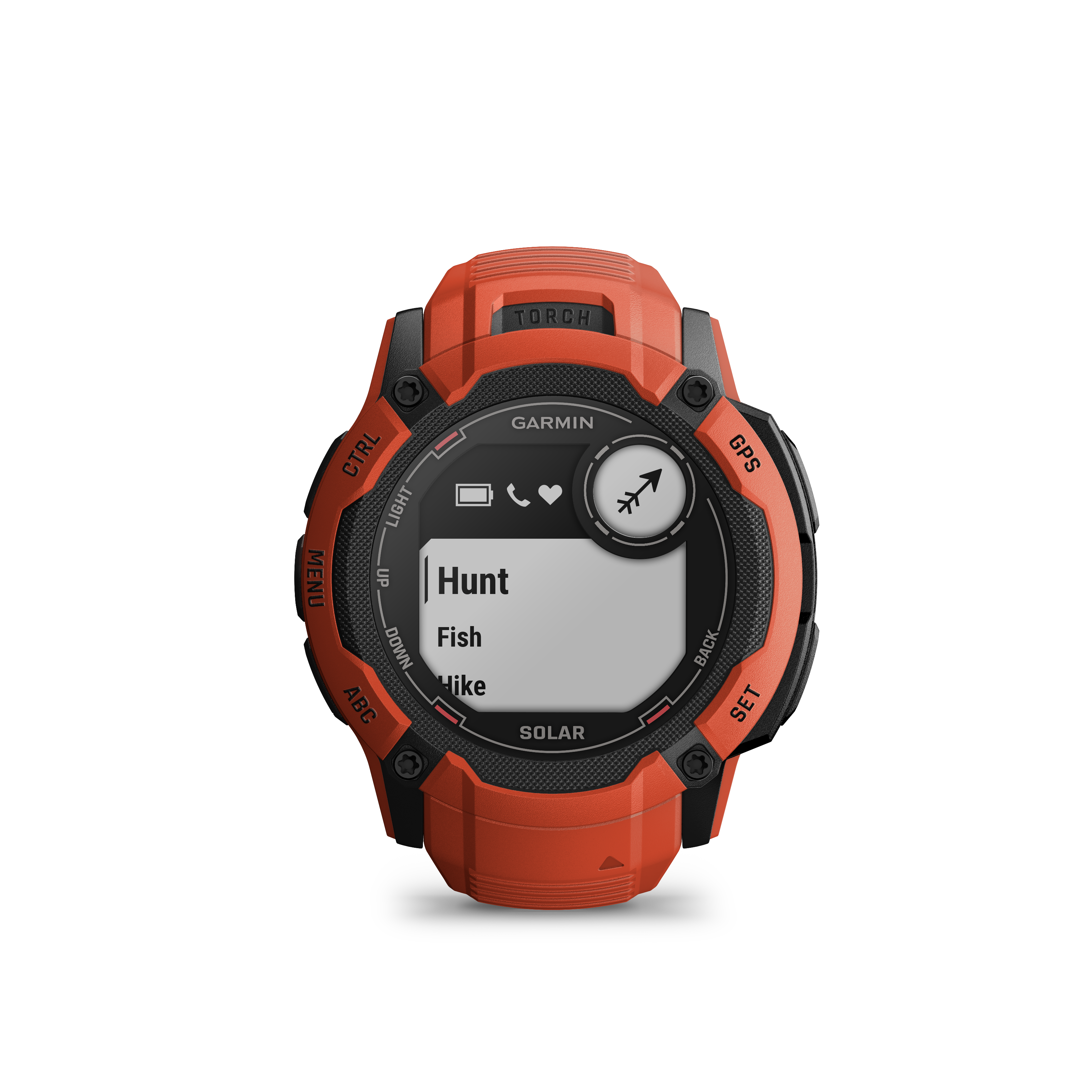 Garmin Instinct 2X Solar Flame Red