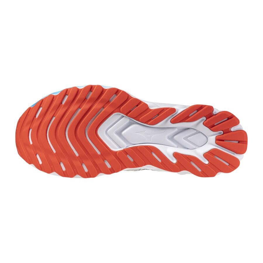 Mizuno Men's Wave Skyrise 6 Mercury/tangelo/nimbus Cloud