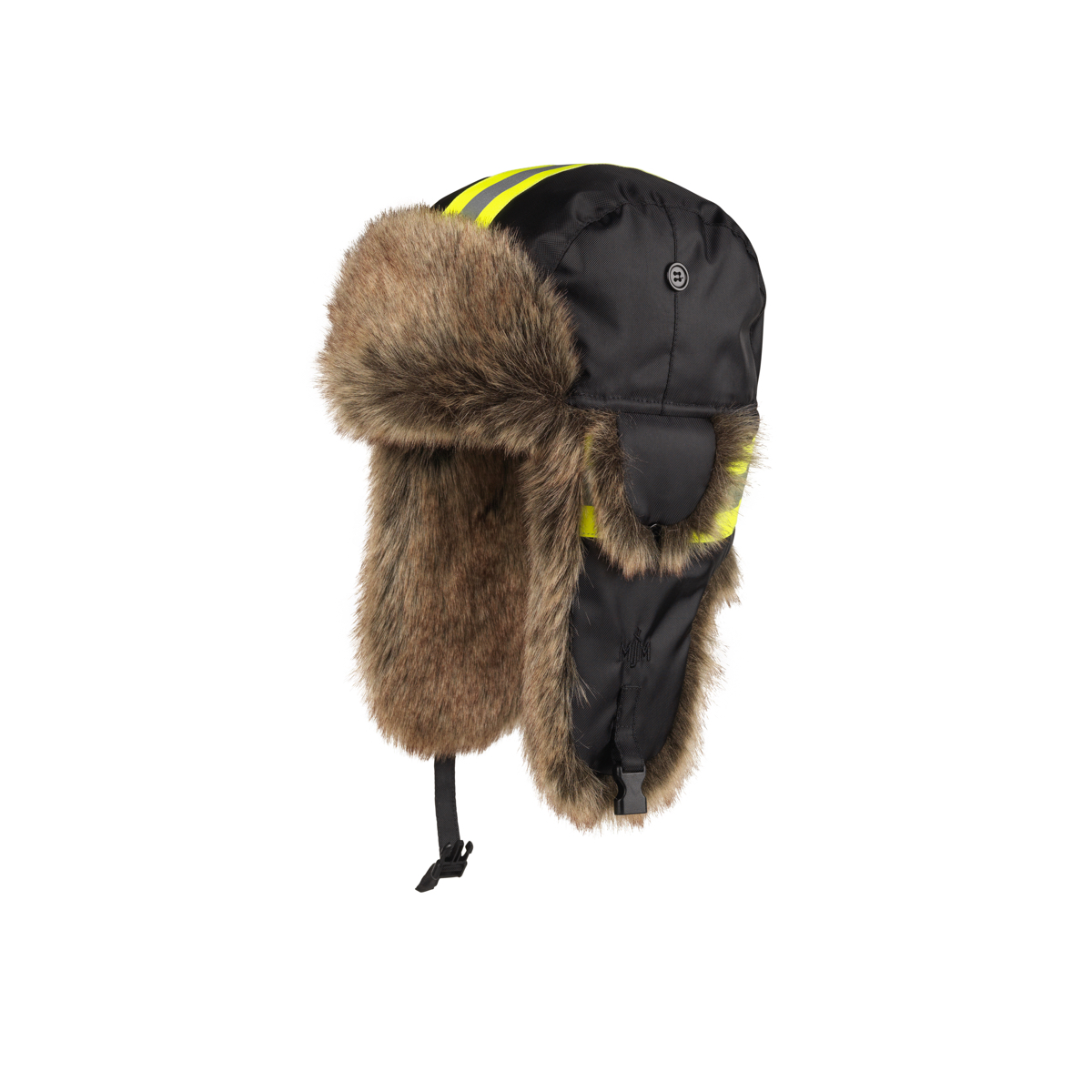 MJM Trapper Reflex 32 Faux Fur Black