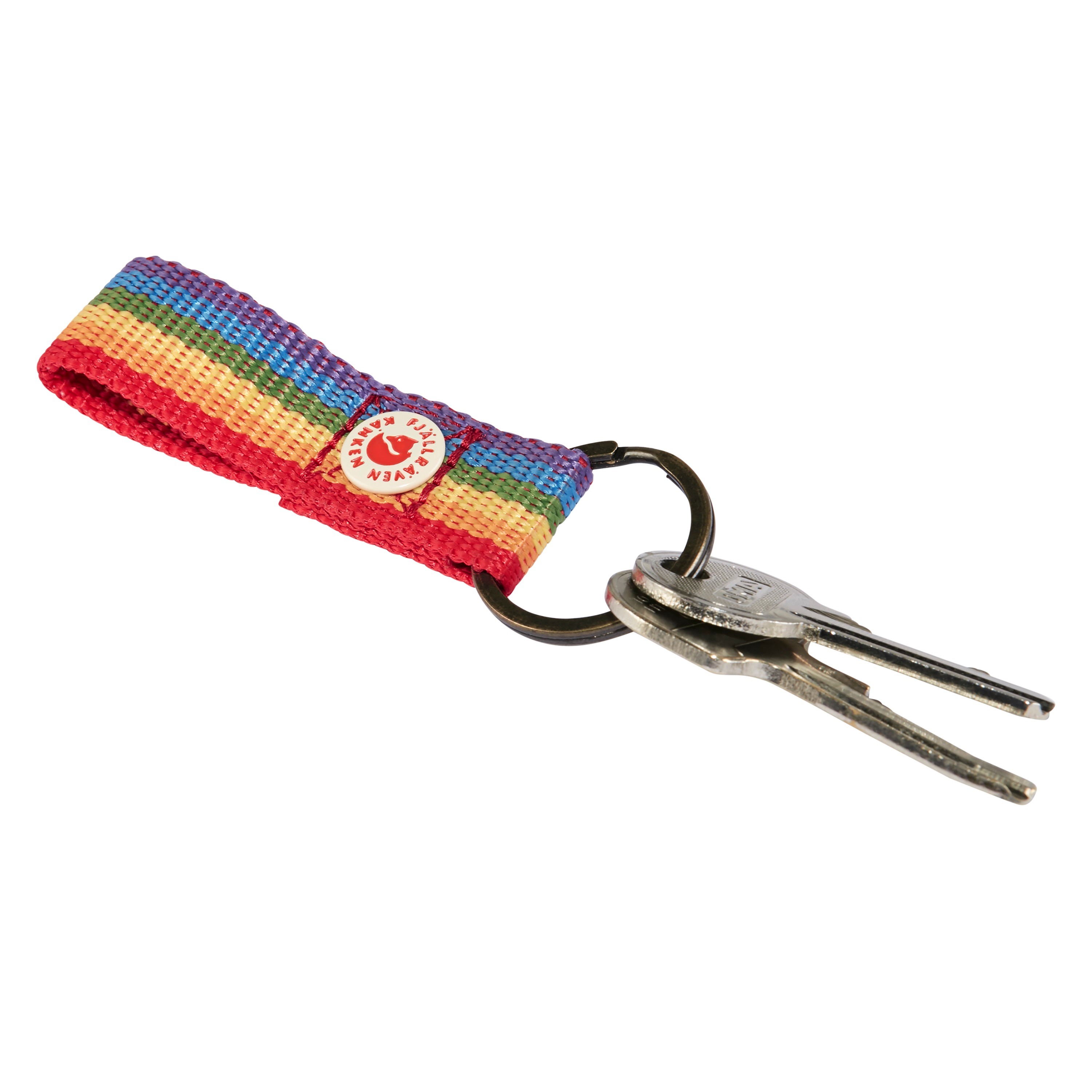 Fjällräven Kånken Rainbow Keyring Rainbow Pattern