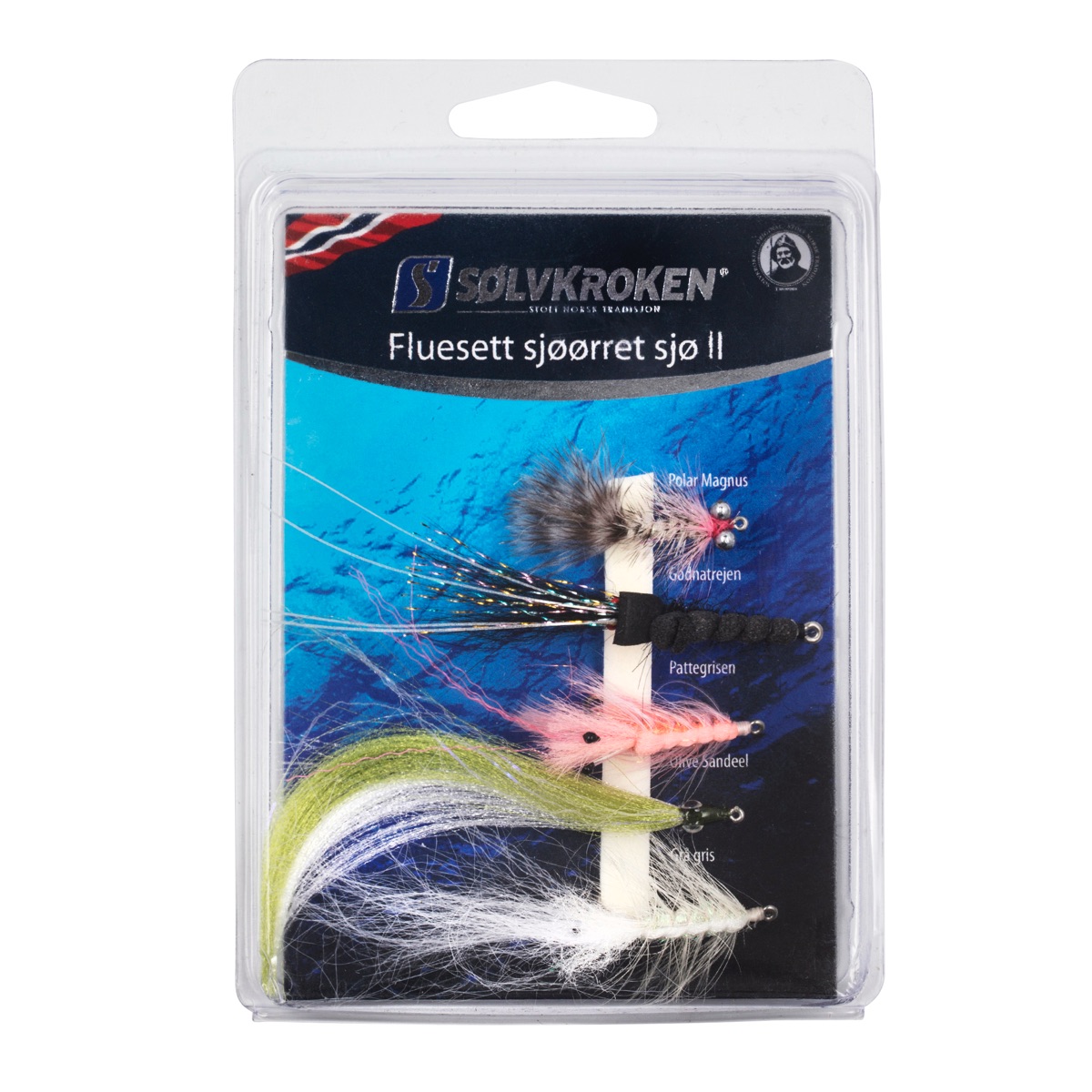 Sølvkroken Fluesett Sjøørret sjø ll