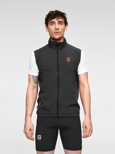 Dæhlie Men's Vest Intensity Obsidian