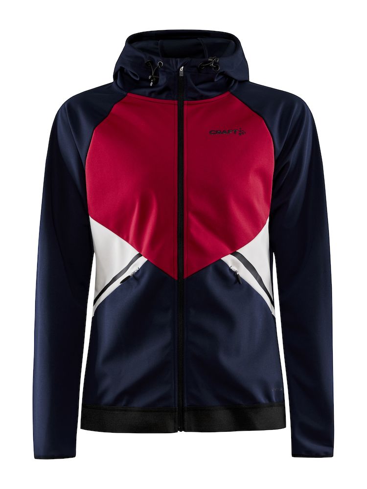 Craft Women's Glide Hood Jacket Blaze-Machine