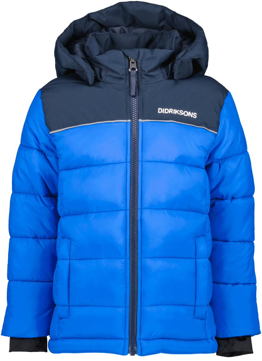 Didriksons Fox Kids Jacket Caribbean Blue