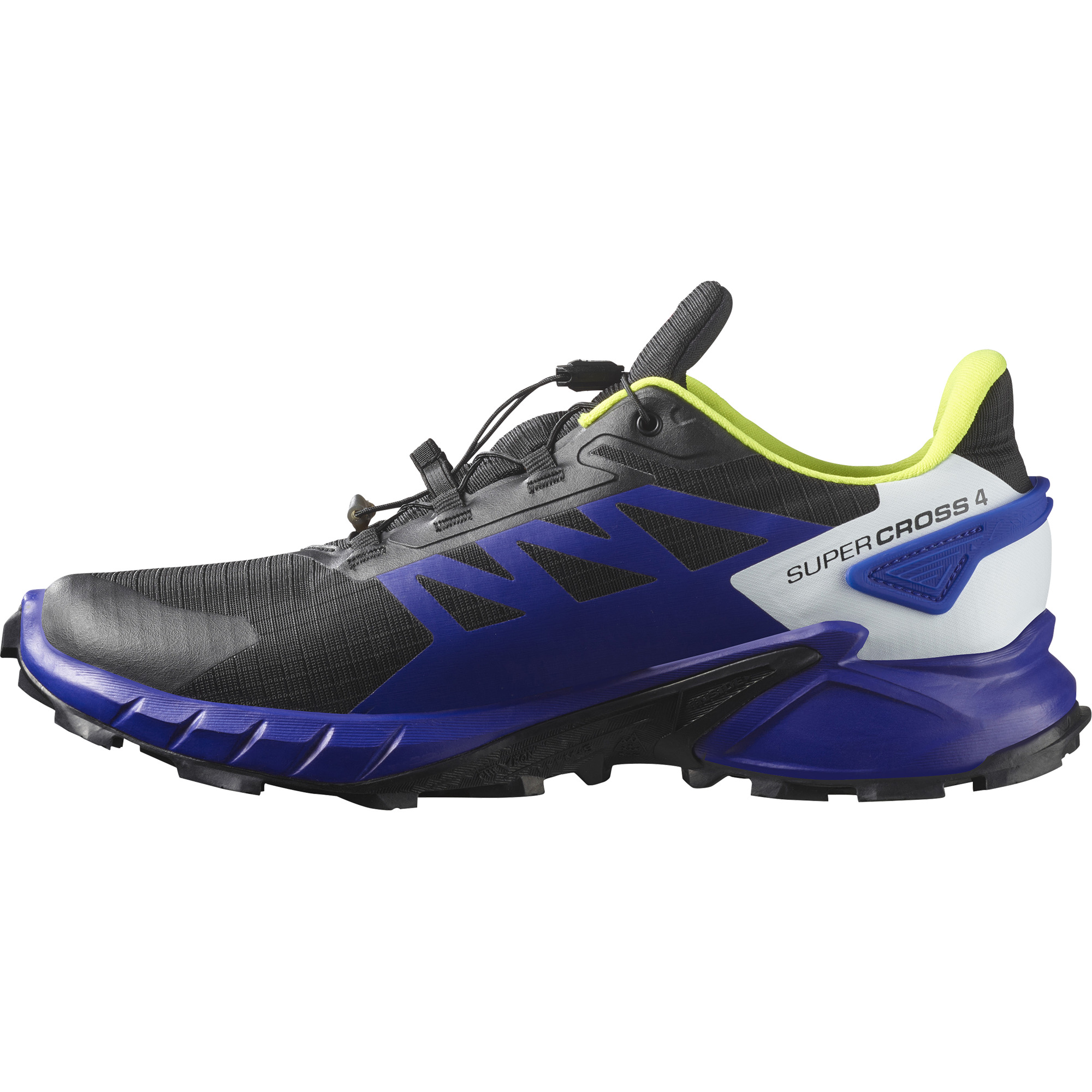 Salomon Shoes Supercross 4 Gtx Black/Surf W/Yell Basic Black