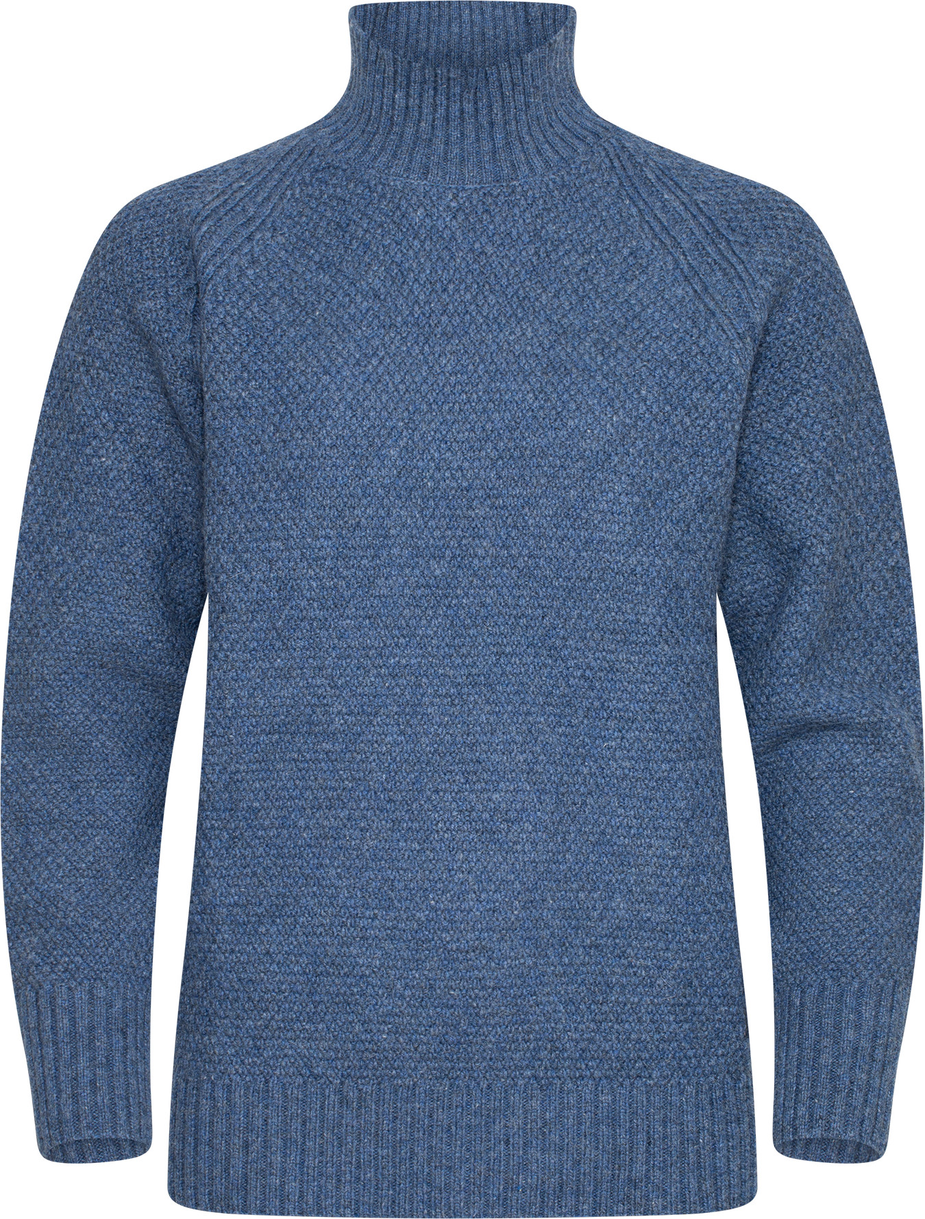 Urberg Moss Knit Sweater Wmn Blue Melange