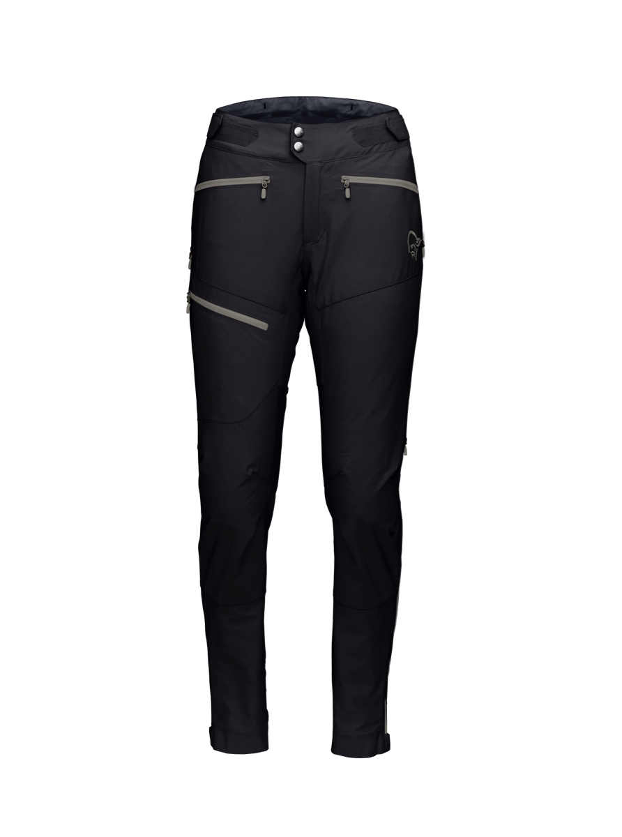 Norrøna Women's Fjørå Flex1 Pants Caviar/Castor Grey