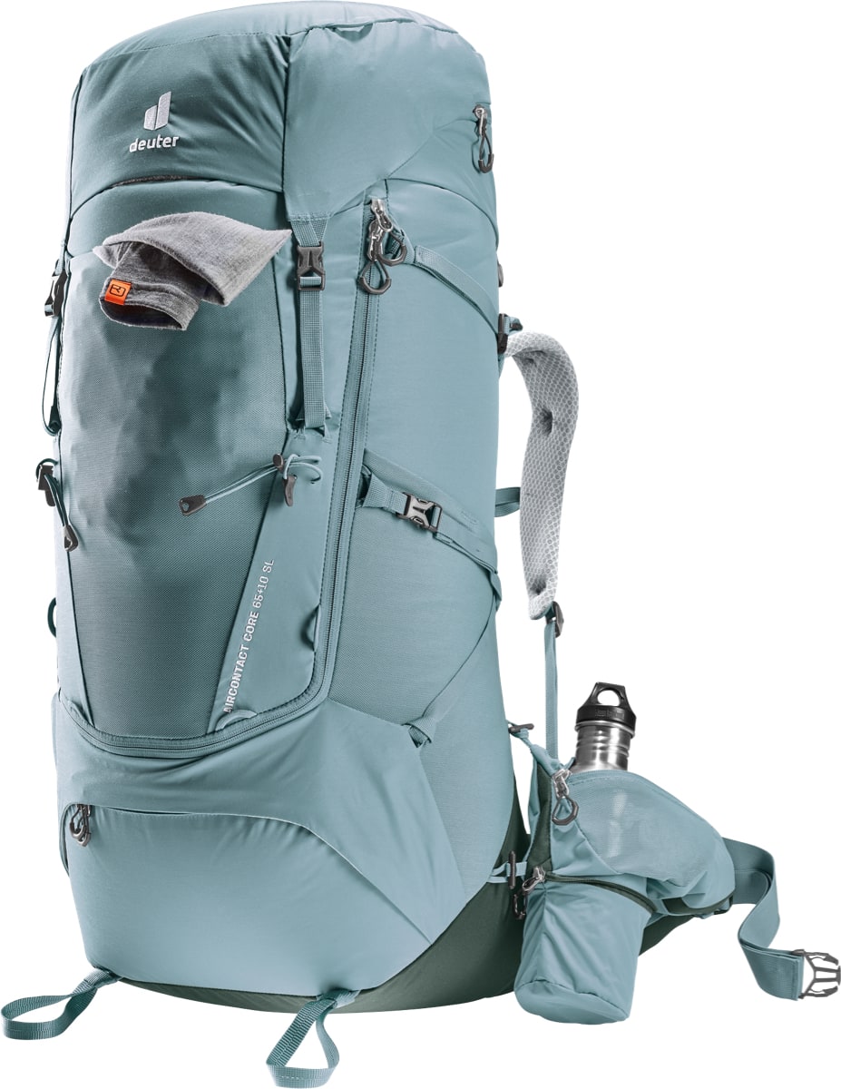 Deuter Women's Aircontact Core 65+10 SL Shale-Ivy