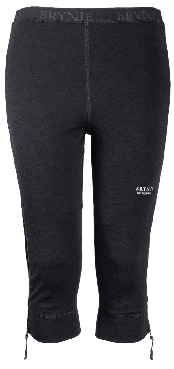 Brynje Arctic Zip-Off Longs 3/4 Legs Black