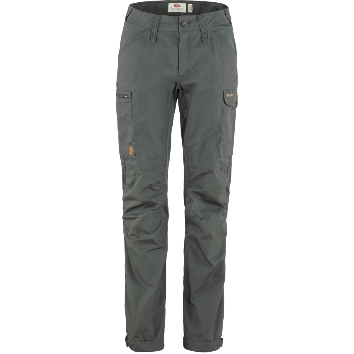 Fjällräven Women's Kaipak Trousers Curved Basalt