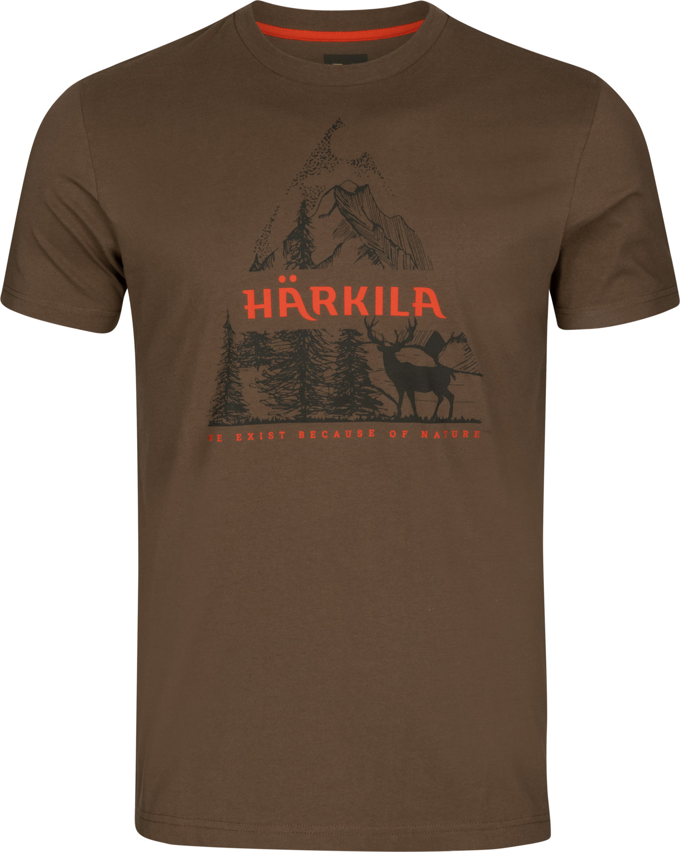 Härkila Men's Härkila Nature Shortsleeve T-Shirt Slate Black