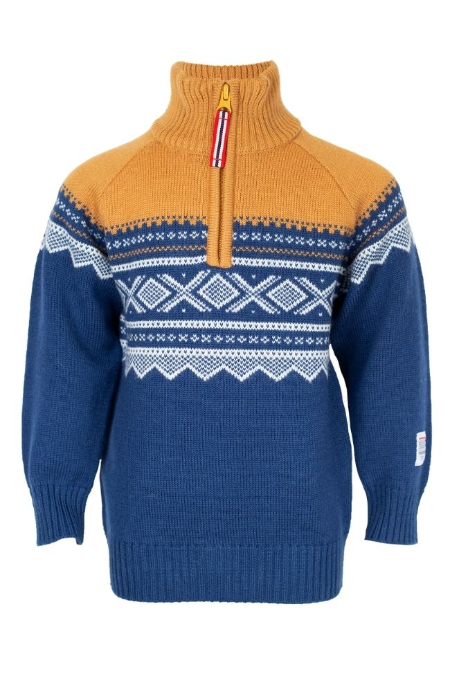 Marius Kids Kids' Wool Sweater with Zip Stellar