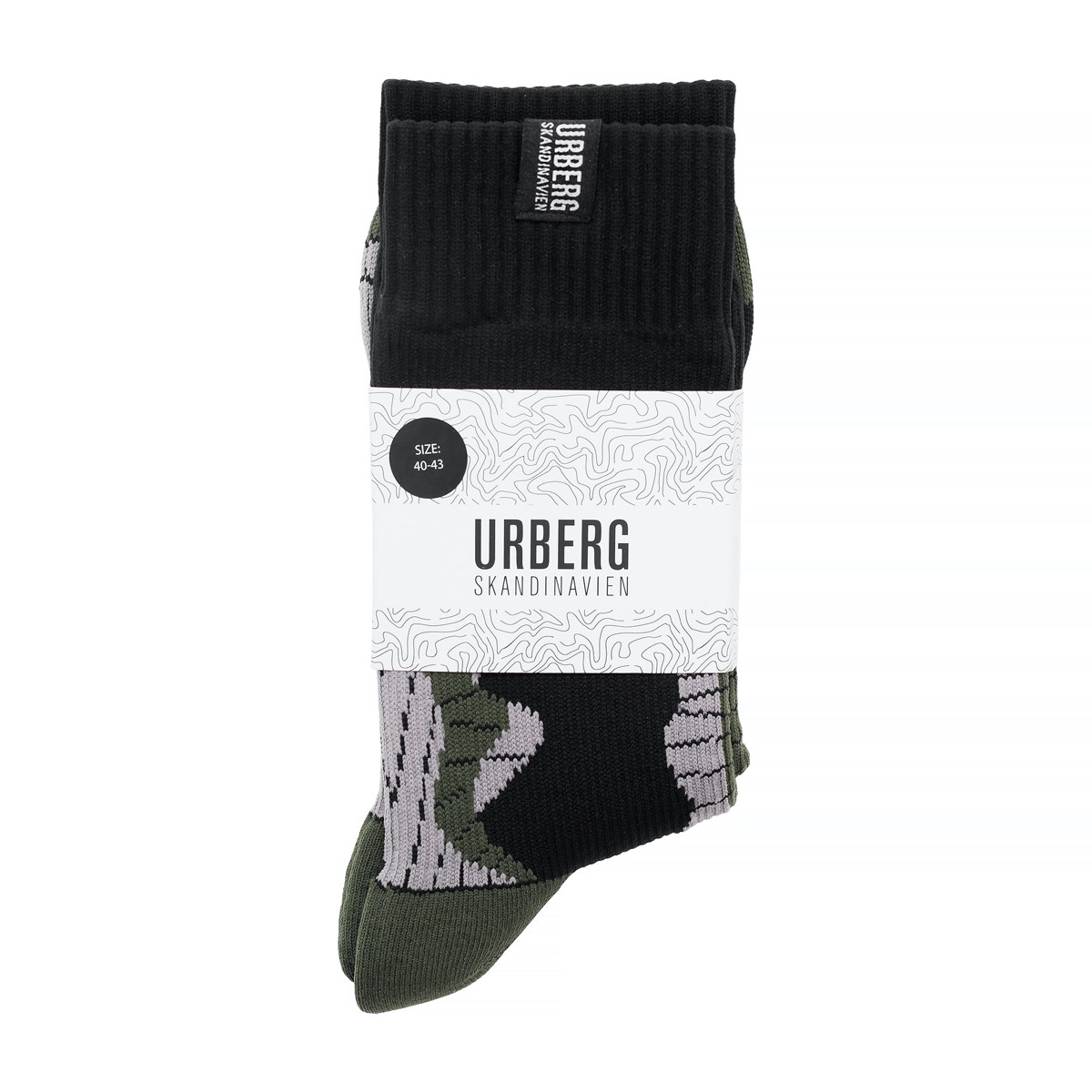 Urberg Waterproof Merino Socks Kombu Green