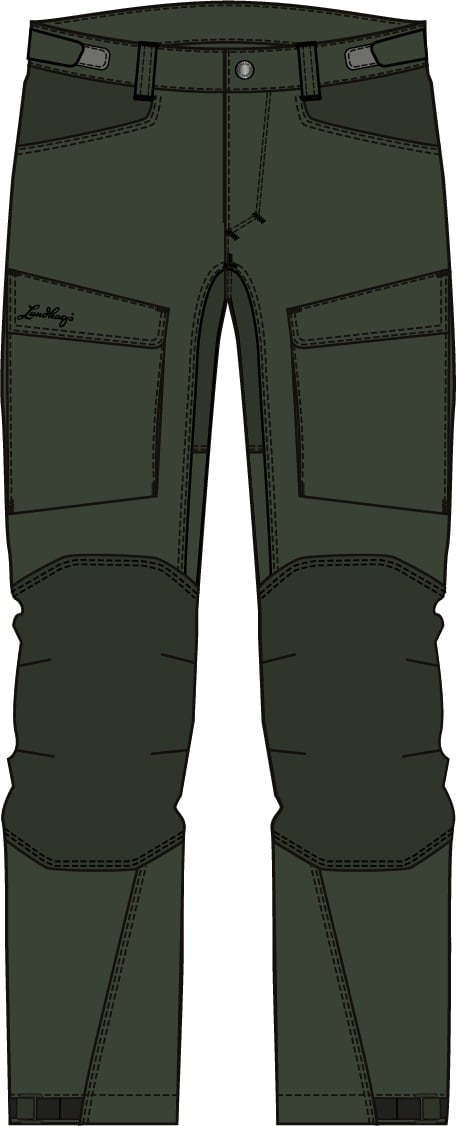 Lundhags Men's Authentic II Pant Forest Green/Dark Fg