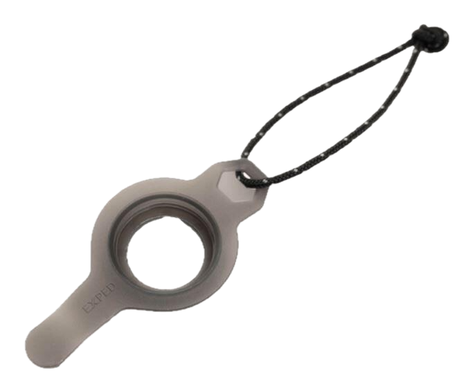 Exped Flat Valve Adapter Charcoal Grey