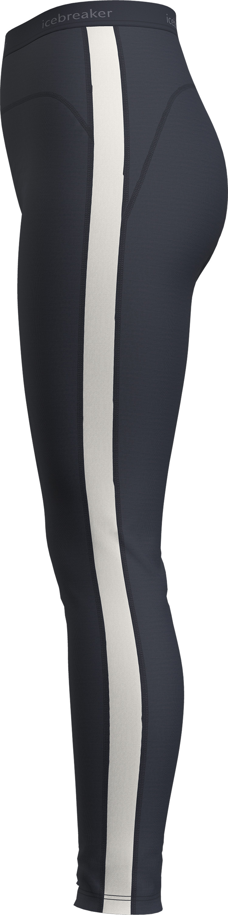 Icebreaker Women's 200 Sonebula Leggings Midnight Navy/Snow/Core Black