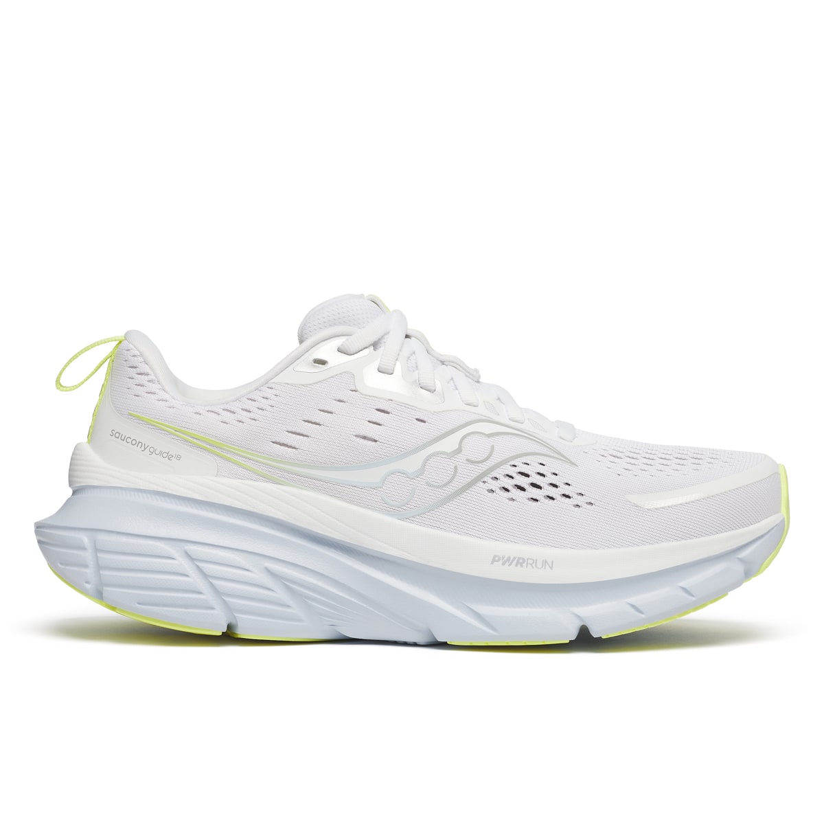 Saucony Guide 18 White/ice Melt