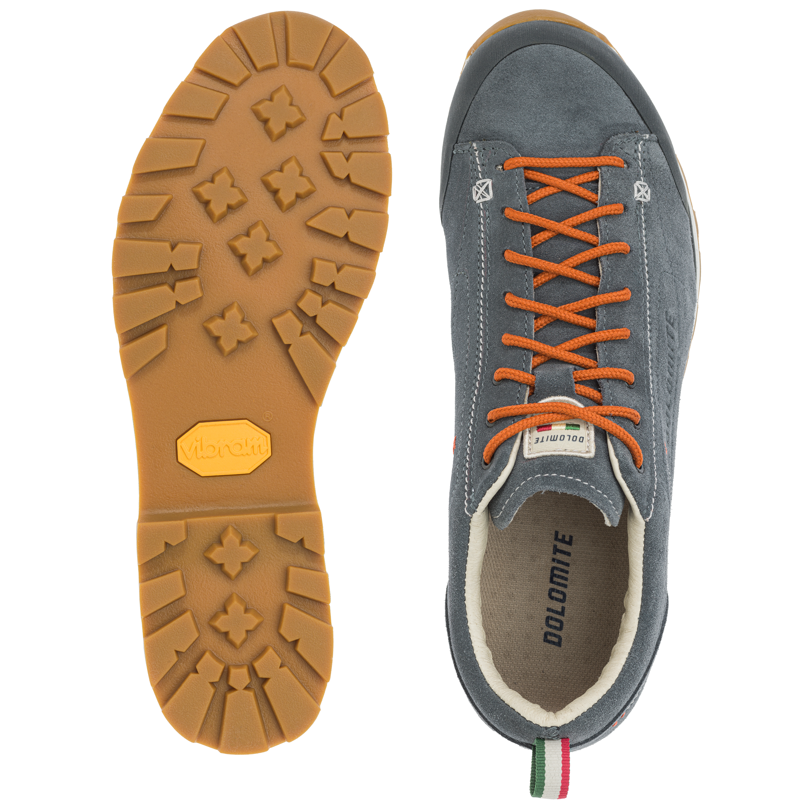 Dolomite Men's 54 Low Evo Gunmetal Grey/Canapa Beige
