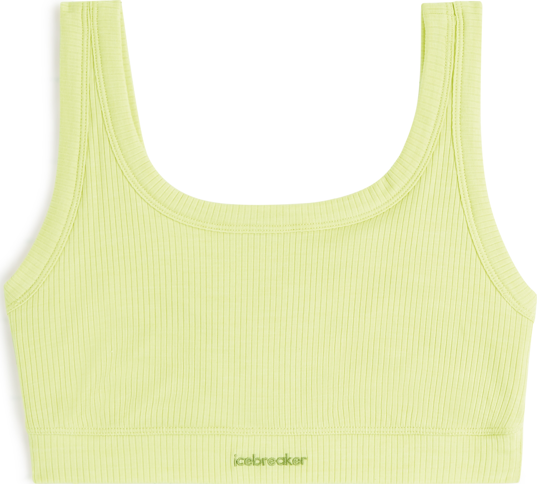 Icebreaker Women's Merino Rib Lotus Bra Citrine