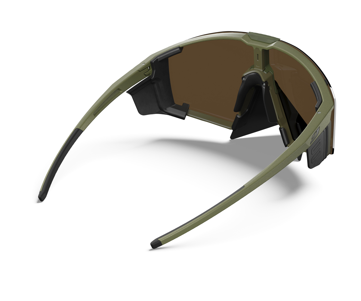 Julbo Edge Cover Army Green/black Reactiv 2-4 Blue Flash