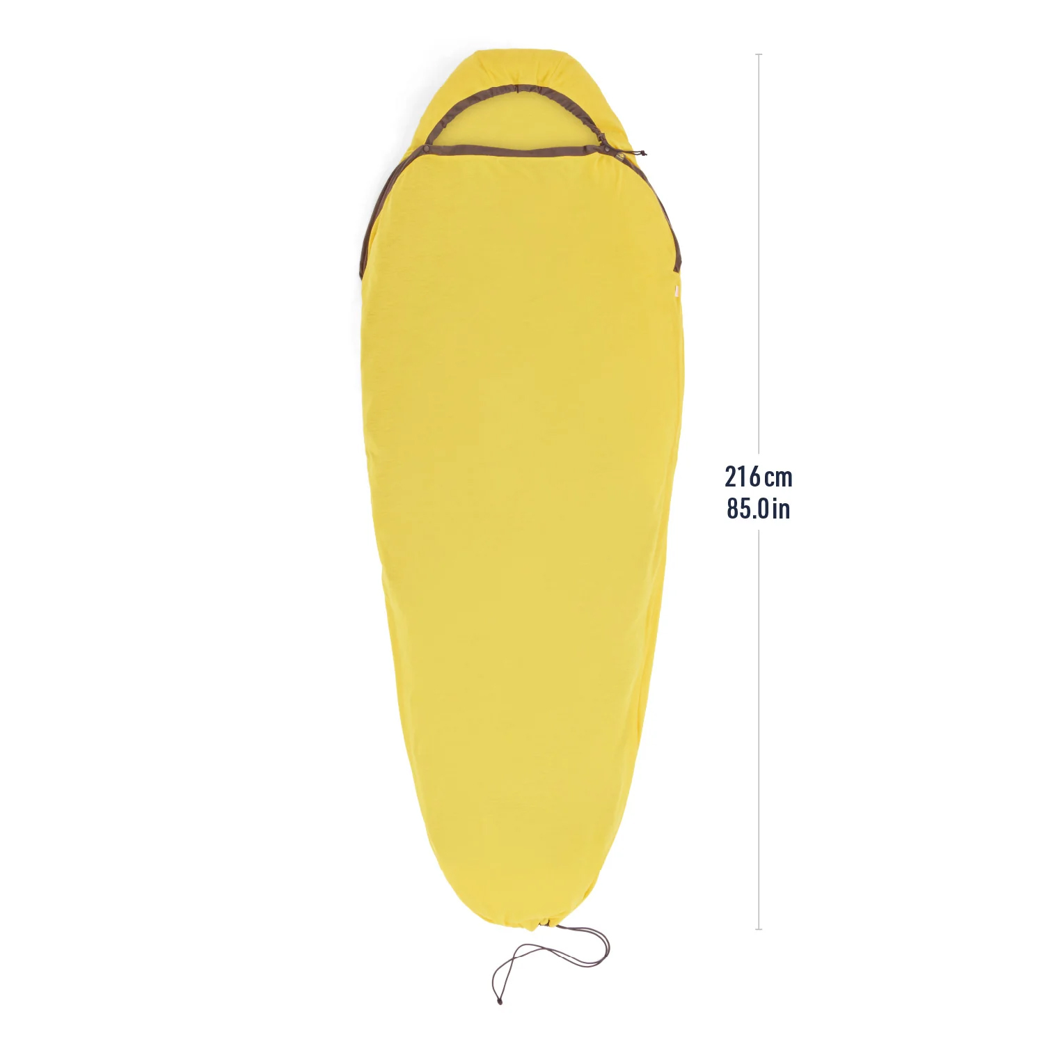 Sea To Summit Reactor Sleeping Bag Liner Standard Sulphur Yellow